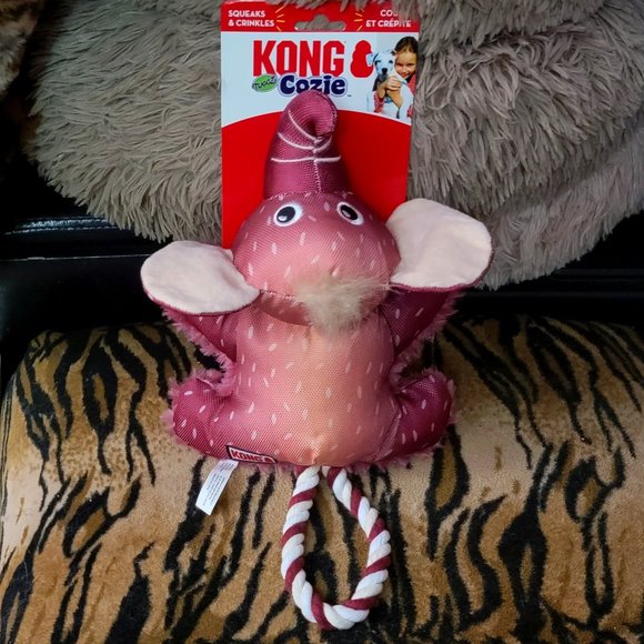 Kong Other - Kong Dog Toy Cozie Elephant Tugg med/large .. New!